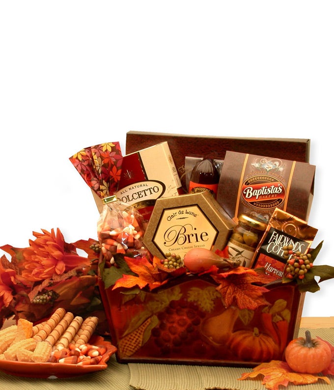 Fall Food Gift Basket