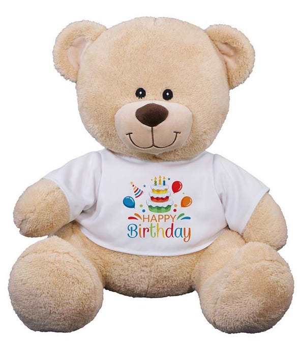 Happy Birthday Stuffed Bear